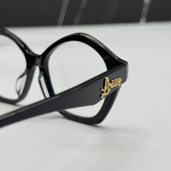 NEW LOEWE LW50053F 001 EYEGLASSES WOMEN BLACK ROUND EYEWEAR main image 10